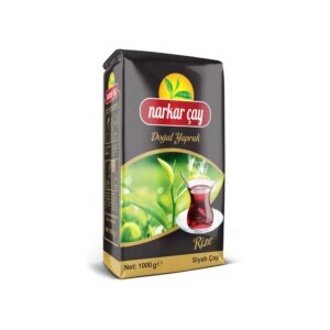 Narkar Doğal Yaprak Dökme Siyah Çay 1 KG