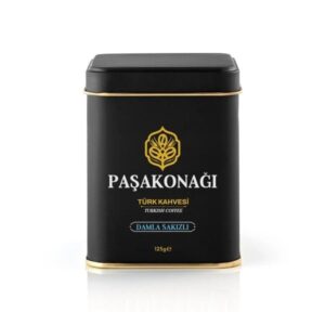 Paşakonağı Damla Sakızlı Türk Kahvesi 125gr. - Teneke Kutu 125 gr